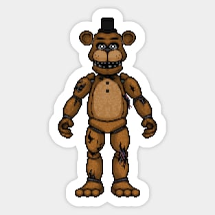 withered freddy Sticker